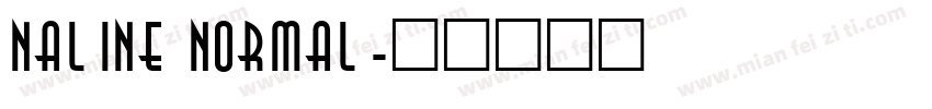 Naline Normal字体转换